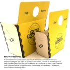 Large Fries Box with Sauce Compartment K019-2 view 4