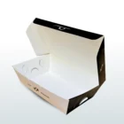 Large Folding Food Box K012-2 | 9.4 × 6.3 × 2.6 in | Pack of 25 1 Large Folding Food Box K012-2