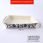 Small Paperboard Tray K010-3 view 3
