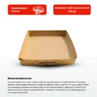 Large Kraft Tray K010-2 view 3
