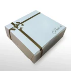 Square Folding Gift Box A038 | 7.9 × 7.9 × 2.8 in | Pack of 25 1 Square Folding Gift Box A038