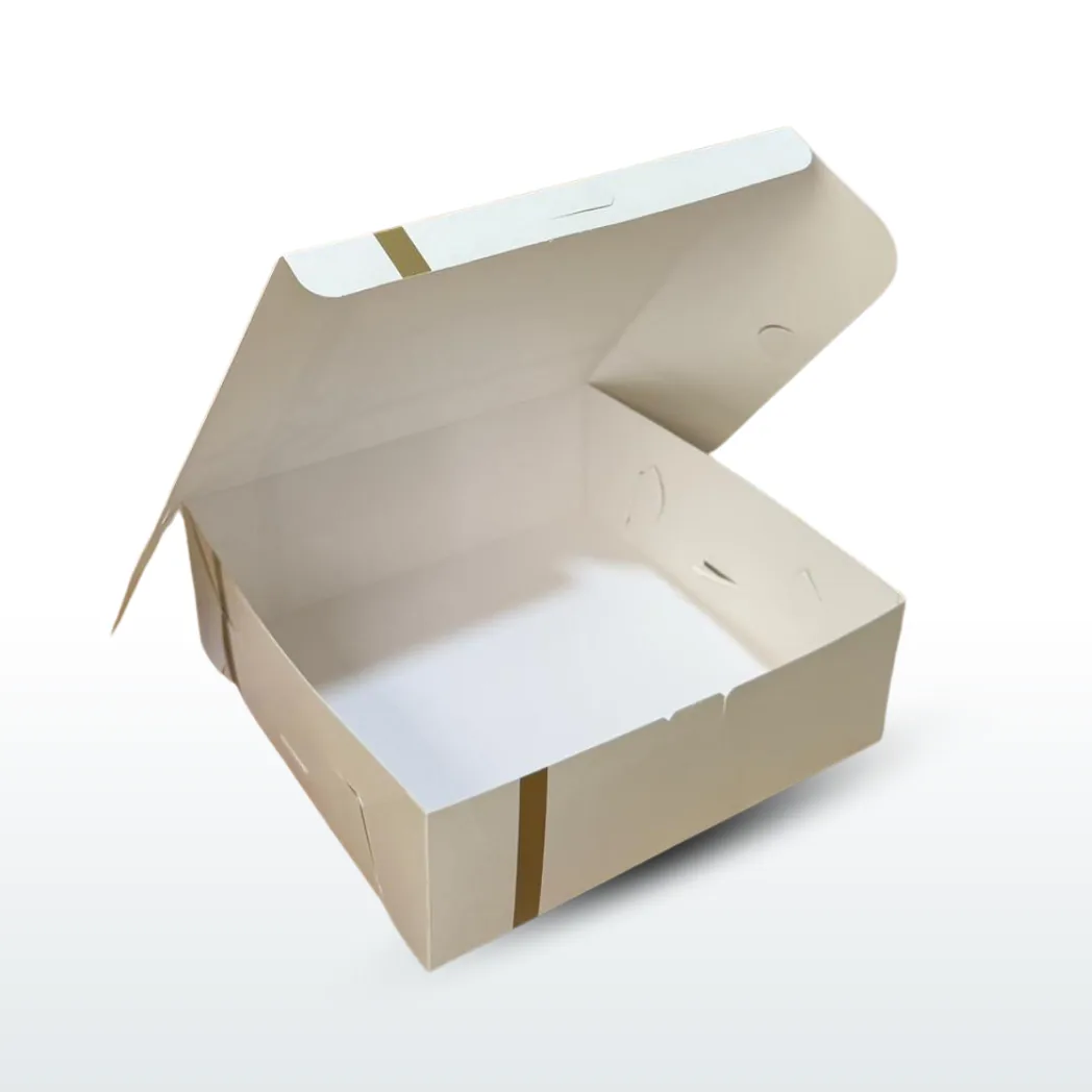 Stock Packaging 6 Square Folding Gift Box A038 view 2
